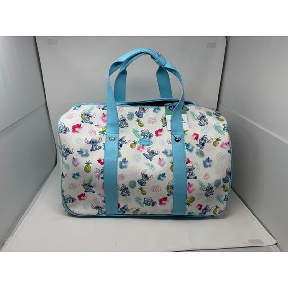 Disney Lilo & Stitch 20 Inch Rolling Luggage Travel Duffle Bag - NEW - Picture 2 of 10